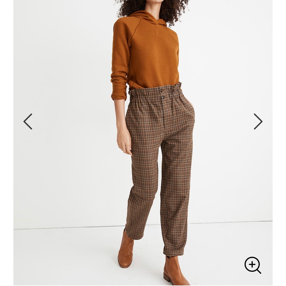 Madewell Paperbag Tapered Pants
